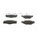 Brake Pad Set, disc brake PREMIER ECO FRICTION FDB392 Ferodo, Thumbnail 3