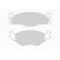Brake Pad Set, disc brake PREMIER ECO FRICTION FDB392 Ferodo, Thumbnail 4