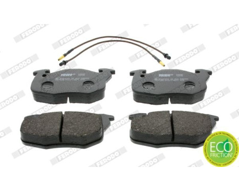 Brake Pad Set, disc brake PREMIER ECO FRICTION FDB393 Ferodo, Image 3