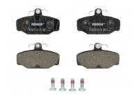 Brake Pad Set, disc brake PREMIER ECO FRICTION FDB398 Ferodo