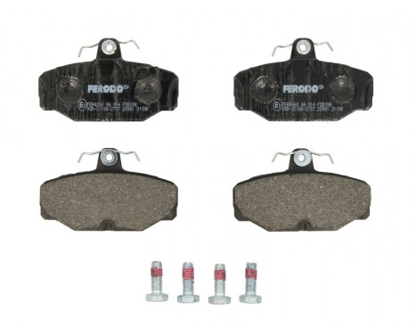 Brake Pad Set, disc brake PREMIER ECO FRICTION FDB398 Ferodo