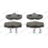 Brake Pad Set, disc brake PREMIER ECO FRICTION FDB398 Ferodo, Thumbnail 3