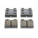 Brake Pad Set, disc brake PREMIER ECO FRICTION FDB3M Ferodo