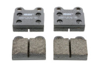 Brake Pad Set, disc brake PREMIER ECO FRICTION FDB3M Ferodo