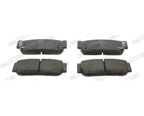 Brake Pad Set, disc brake PREMIER ECO FRICTION FDB4000 Ferodo, Image 4