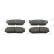 Brake Pad Set, disc brake PREMIER ECO FRICTION FDB4000 Ferodo, Thumbnail 4