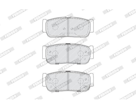 Brake Pad Set, disc brake PREMIER ECO FRICTION FDB4000 Ferodo, Image 4