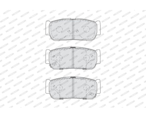 Brake Pad Set, disc brake PREMIER ECO FRICTION FDB4000 Ferodo, Image 4