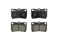 Brake Pad Set, disc brake PREMIER ECO FRICTION FDB4001 Ferodo