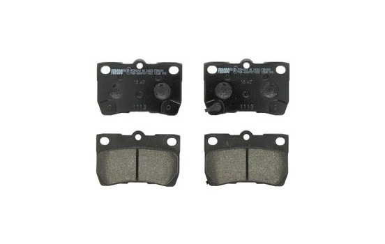 Brake Pad Set, disc brake PREMIER ECO FRICTION FDB4001 Ferodo