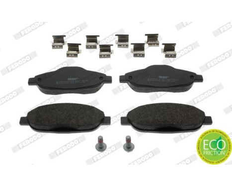 Brake Pad Set, disc brake PREMIER ECO FRICTION FDB4003 Ferodo, Image 3
