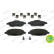 Brake Pad Set, disc brake PREMIER ECO FRICTION FDB4003 Ferodo, Thumbnail 3