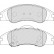 Brake Pad Set, disc brake PREMIER ECO FRICTION FDB4014 Ferodo