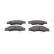 Brake Pad Set, disc brake PREMIER ECO FRICTION FDB4014 Ferodo, Thumbnail 2