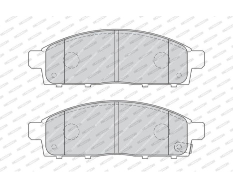 Brake Pad Set, disc brake PREMIER ECO FRICTION FDB4023 Ferodo, Image 4