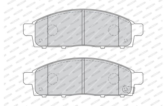 Brake Pad Set, disc brake PREMIER ECO FRICTION FDB4023 Ferodo, Image 4
