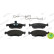 Brake Pad Set, disc brake PREMIER ECO FRICTION FDB4035 Ferodo, Thumbnail 3