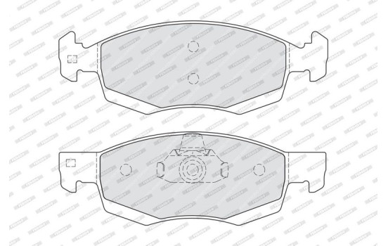 Brake Pad Set, disc brake PREMIER ECO FRICTION FDB4035 Ferodo, Image 4