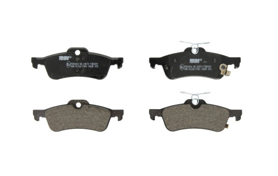 Brake Pad Set, disc brake PREMIER ECO FRICTION FDB4041 Ferodo