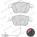 Brake Pad Set, disc brake PREMIER ECO FRICTION FDB4045 Ferodo, Thumbnail 6