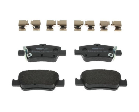 Brake Pad Set, disc brake PREMIER ECO FRICTION FDB4048 Ferodo, Image 3