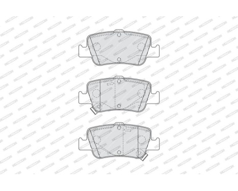 Brake Pad Set, disc brake PREMIER ECO FRICTION FDB4048 Ferodo, Image 4