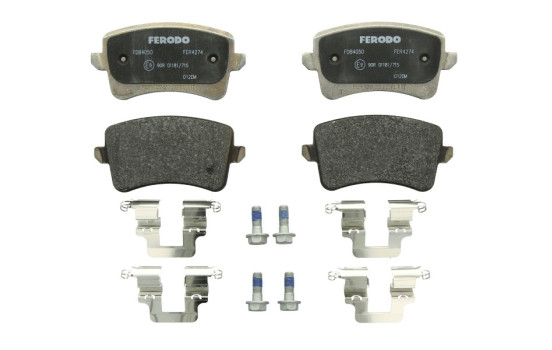 Brake Pad Set, disc brake PREMIER ECO FRICTION FDB4050 Ferodo