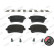 Brake Pad Set, disc brake PREMIER ECO FRICTION FDB4050 Ferodo, Thumbnail 6