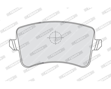 Brake Pad Set, disc brake PREMIER ECO FRICTION FDB4050 Ferodo, Image 6