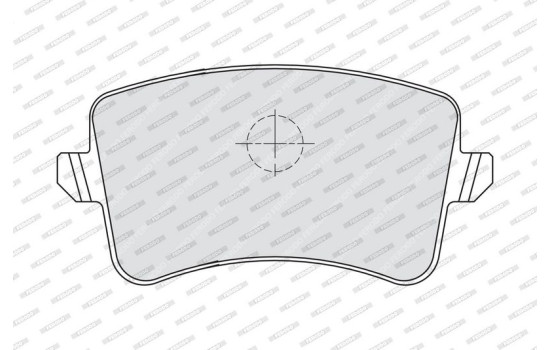 Brake Pad Set, disc brake PREMIER ECO FRICTION FDB4050 Ferodo, Image 6