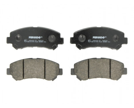 Brake Pad Set, disc brake PREMIER ECO FRICTION FDB4051 Ferodo