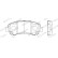 Brake Pad Set, disc brake PREMIER ECO FRICTION FDB4051 Ferodo, Thumbnail 3