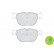 Brake Pad Set, disc brake PREMIER ECO FRICTION FDB4052 Ferodo, Thumbnail 2