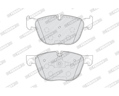 Brake Pad Set, disc brake PREMIER ECO FRICTION FDB4052 Ferodo, Image 3