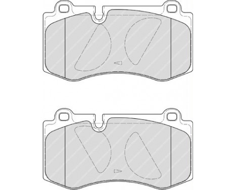 Brake Pad Set, disc brake PREMIER ECO FRICTION FDB4055 Ferodo, Image 2