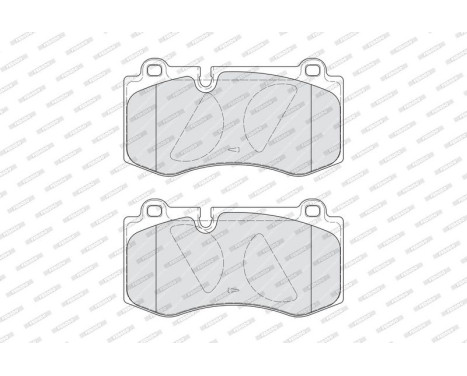 Brake Pad Set, disc brake PREMIER ECO FRICTION FDB4055 Ferodo, Image 4