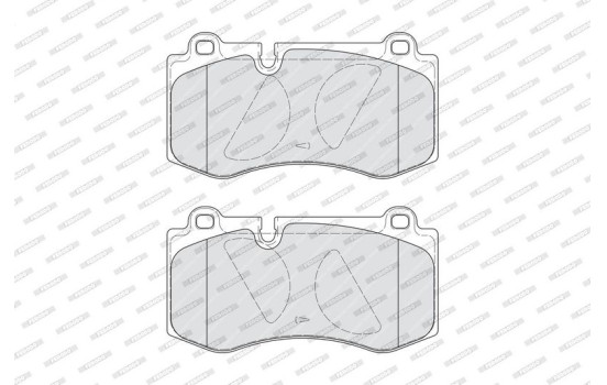 Brake Pad Set, disc brake PREMIER ECO FRICTION FDB4055 Ferodo, Image 4