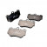 Brake Pad Set, disc brake PREMIER ECO FRICTION FDB4056 Ferodo