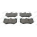 Brake Pad Set, disc brake PREMIER ECO FRICTION FDB4056 Ferodo, Thumbnail 4