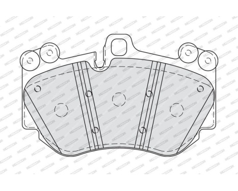 Brake Pad Set, disc brake PREMIER ECO FRICTION FDB4056 Ferodo, Image 4
