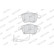 Brake Pad Set, disc brake PREMIER ECO FRICTION FDB4057 Ferodo, Thumbnail 4