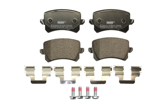 Brake Pad Set, disc brake PREMIER ECO FRICTION FDB4058 Ferodo