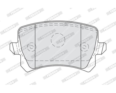 Brake Pad Set, disc brake PREMIER ECO FRICTION FDB4058 Ferodo, Image 3