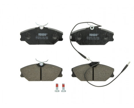 Brake Pad Set, disc brake PREMIER ECO FRICTION FDB406 Ferodo