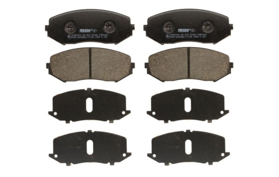 Brake Pad Set, disc brake PREMIER ECO FRICTION FDB4060 Ferodo