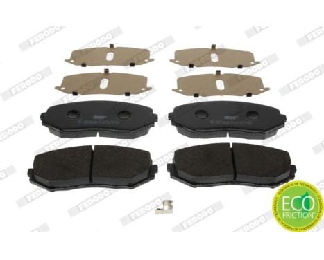Brake Pad Set, disc brake PREMIER ECO FRICTION FDB4060 Ferodo, Image 3