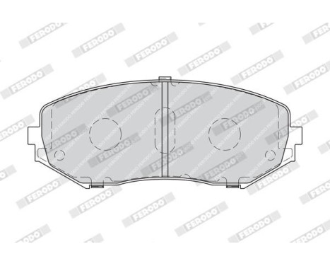 Brake Pad Set, disc brake PREMIER ECO FRICTION FDB4060 Ferodo, Image 4