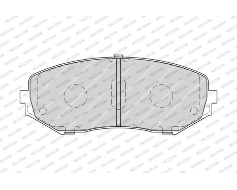Brake Pad Set, disc brake PREMIER ECO FRICTION FDB4060 Ferodo, Image 4