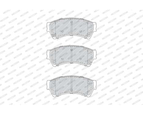 Brake Pad Set, disc brake PREMIER ECO FRICTION FDB4062 Ferodo, Image 3