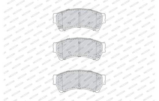 Brake Pad Set, disc brake PREMIER ECO FRICTION FDB4062 Ferodo, Image 3